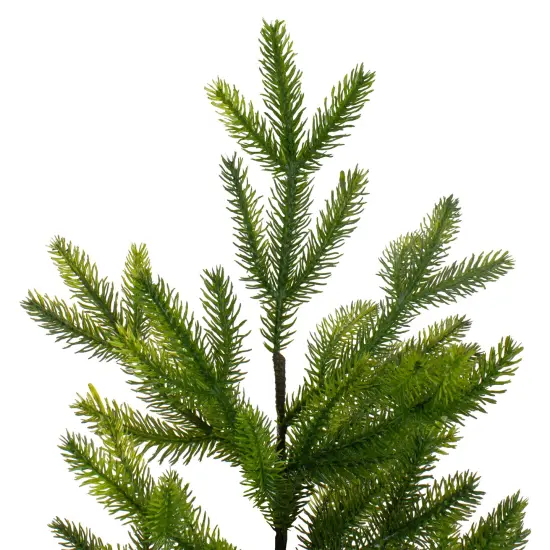 Northlight 2' Potted Pine Medium Artificial Christmas Tree &ndash; Unlit Green {3}