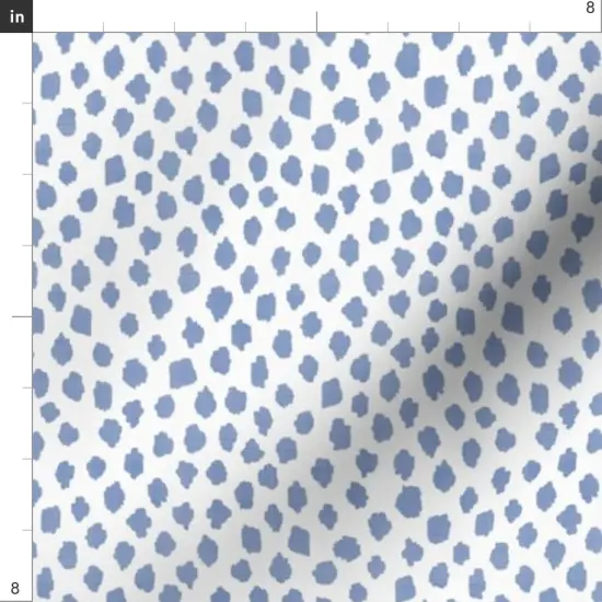 Various Fabrics by the Yard or Fat Quarter Periwinkle Dots Small Scale Spring Pastel Lavender Lilac Custom Printed Fabric by Spoonflower {4}
