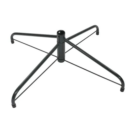 Northlight 4.5' Pre-Lit Flocked Madison Pine Artificial Christmas Tree, Clear Lights Green {7}