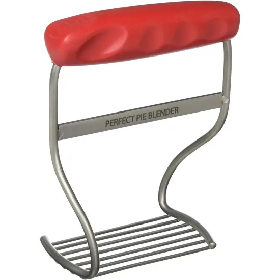 Kitchen Innovations FBA_KI-100102 Perfect Pie Blender, Pastry Cutter-Best in Class-Stainless Steel Blades with Ergonomic Handle-Red, Small {1}