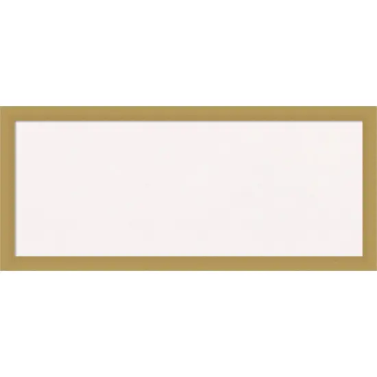 Grace Narrow Framed Corkboard, White Cork Gold {1}