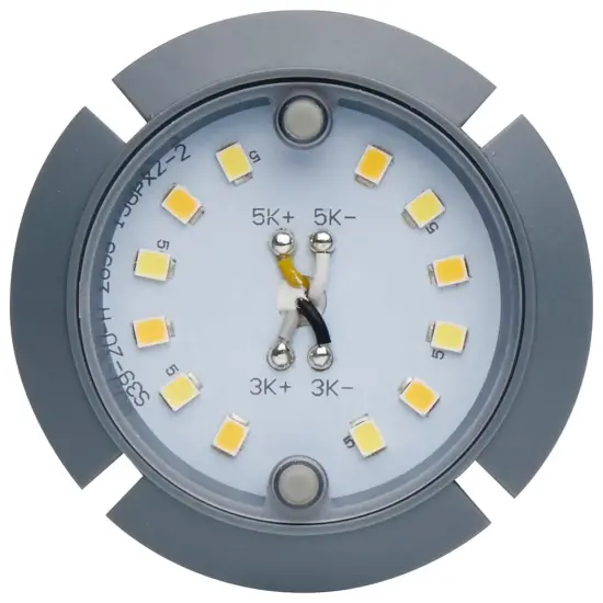 Satco 18w LED HID Replacement ColorQuick CCT Selectable Medium Base 277-347V Warm to Cool White {5}