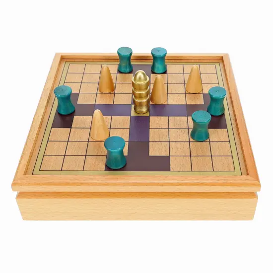 WE Games King's Table Wooden Board Game, Tablut Viking Strategy Game {2}