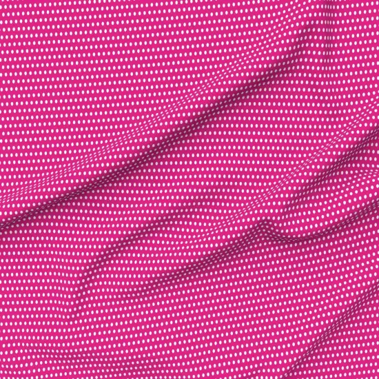Various Fabrics by the Yard or Fat Quarter Pink Bright Retro Hot Neon Dreamy Fashion Doll Polka Dot Custom Printed Fabric by Spoonflower {6}