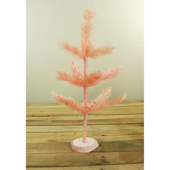 Northlight 19" Pastel Pink Artificial Easter Tree - Unlit {3}