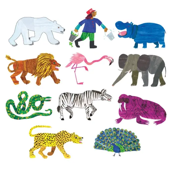 Little Folk Visuals Polar Bear, Polar Bear, What Do You Hear Felt Set {1}