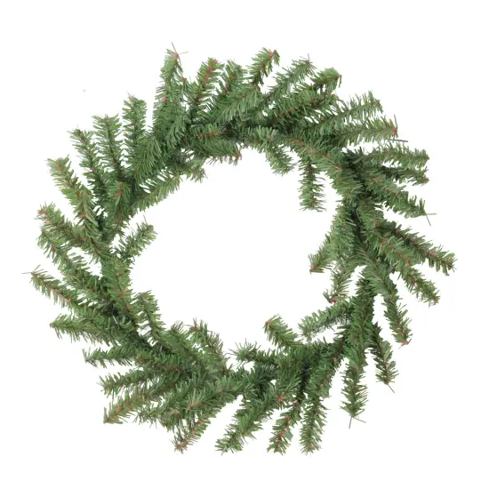 Northlight Mini Pine Artificial Christmas Wreath - 12" - Unlit Green {1}