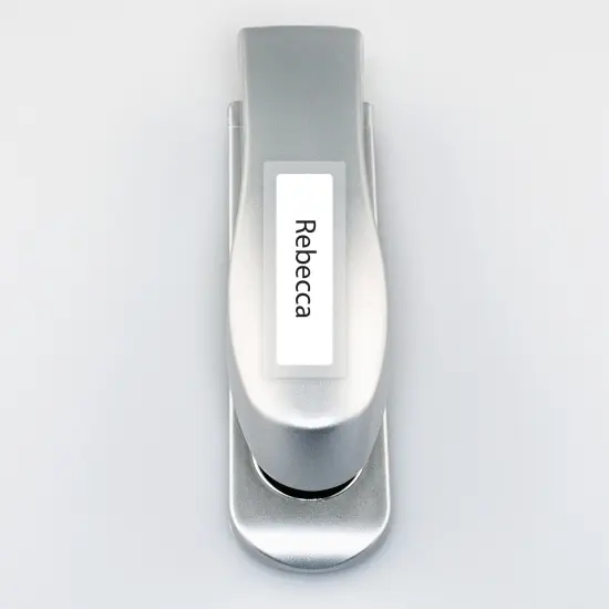 Avery Easy Align Self-Laminating ID Labels, Permanent Adhesive, 1-1/32" x 3-1/2", 250 Labels (00757) {5}