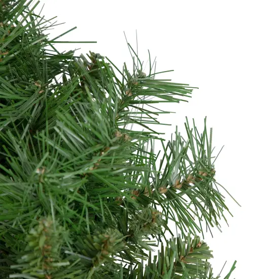 Northlight Chatham Pine Artificial Christmas Wreath, 24-Inch, Unlit Green {4}