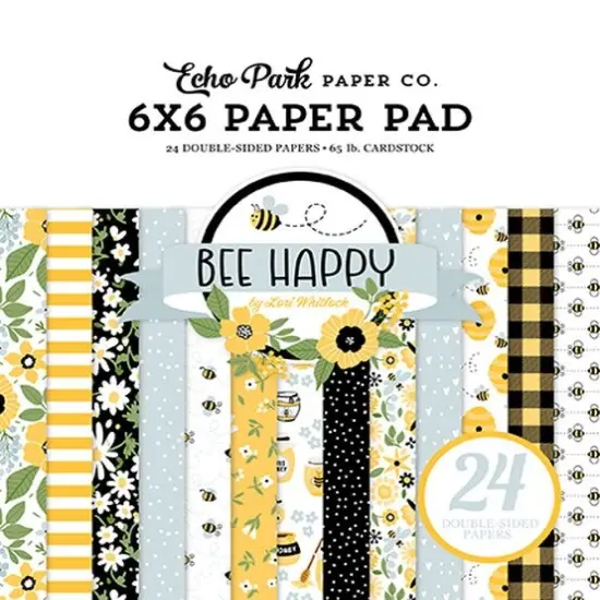 Echo Park Bee Happy 6x6 Paper Pad {1}