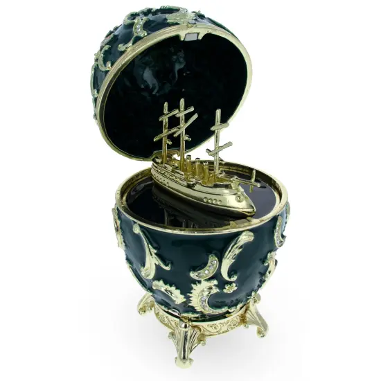 1891 Memory of Azov Royal Imperial Easter Egg {4}