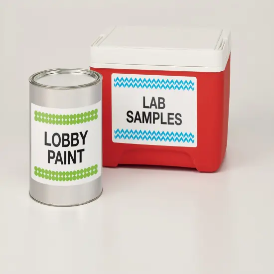 Avery Permanent Durable ID Labels, TrueBlock, 5" x 8-1/8", Matte White, 100 Labels (6579) {2}