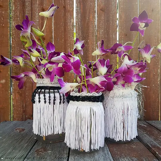 10 Yards of 12" Chainette Fringe Trim | 10 yard cut Hot Pink {4}