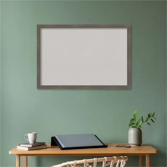 Edwin Wood Framed Corkboard, Grey Cork Edwin Clay Grey {5}