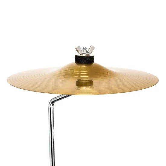 Ashthorpe 3-Piece Complete Kids Drum Set - Beginner Kit with 14" Bass, Adjustable Throne, Cymbal, Pedal & Drumsticks {5}