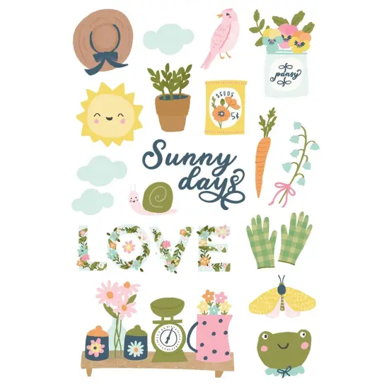 Simple Stories Sticker Book 12/Sheets-Fresh Air {3}