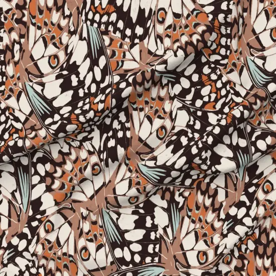 Various Fabrics by the Yard or Fat Quarter Animal Print Modern Abstract Insect Butterflies Whimsical Custom Printed Fabric by Spoonflower {6}
