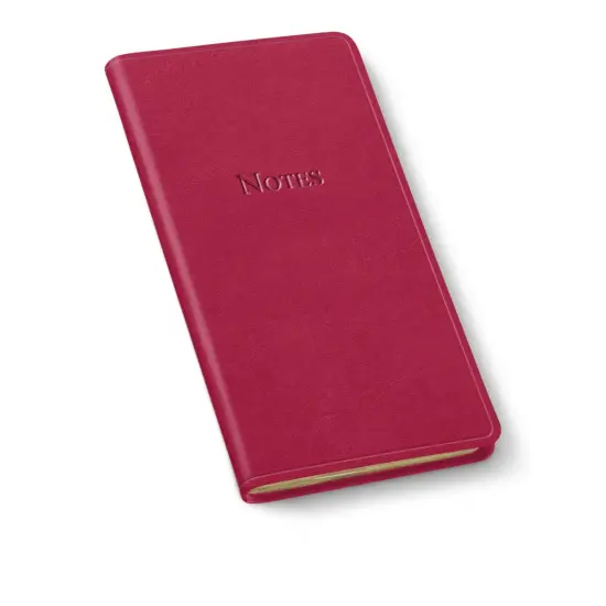 Pocket Notes Leather Journal by Gallery Leather - 6"x3.25" Acadia Plum {7}