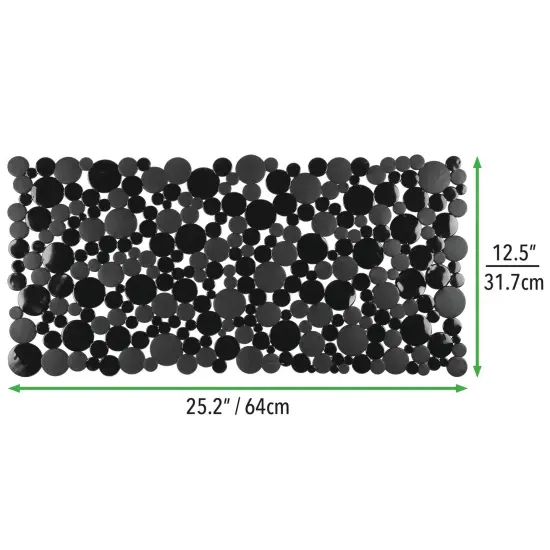 mDesign Plastic Kitchen Farmhouse Sink Mat - Bubble Design, X-Large {3}