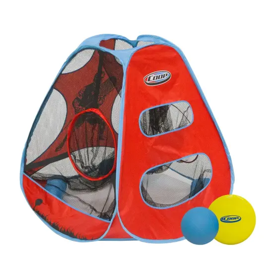 SwimWays 35" Blue and Red Hydro 5 in 1 Swimming Pool Game Set {5}