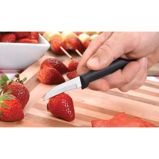 Rada Bird's Beak Paring Knife, 2.38 inch Blade Reverse Curved Granny Parer, Stainless Steel with Durable Resin Handle {7}