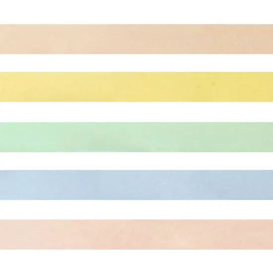 Wrapables Solid Color Washi Tape (Set of 5) Cherry Blossoms {10}