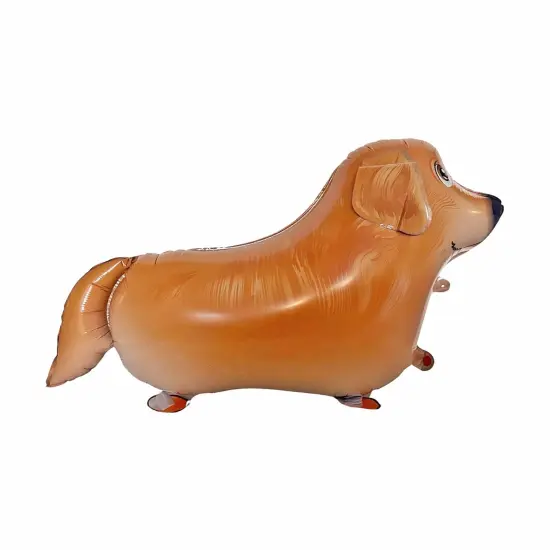 Wrapables Walking Animal Pet Balloon (Set of 3) Golden Retriever {3}