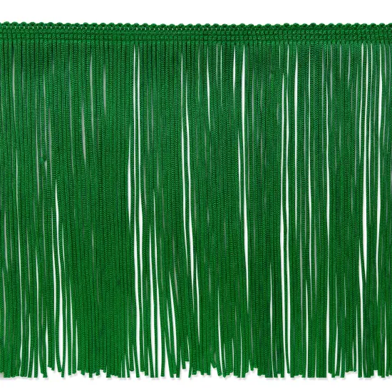 10 Yards of 6" Chainette Fringe Trim | 10 yard cut Green {1}