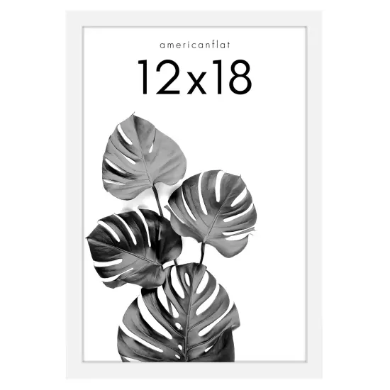 Americanflat Gallery Picture Frame - Photo Frame for Wall Decor - Shatter Resistant Glass - Adjustable Hanging Hardware - Includes Easel for Tabletop Display {9}