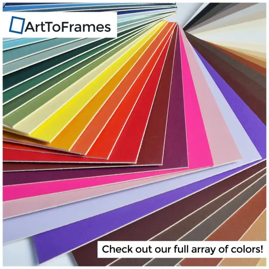 ArtToFrames 22x28 inch Custom Mat for Picture Frame with 18x24 Inch Image Opening Size, 60+ Colors (Mat Only, Frame NOT Included Mat-22x28) {3}