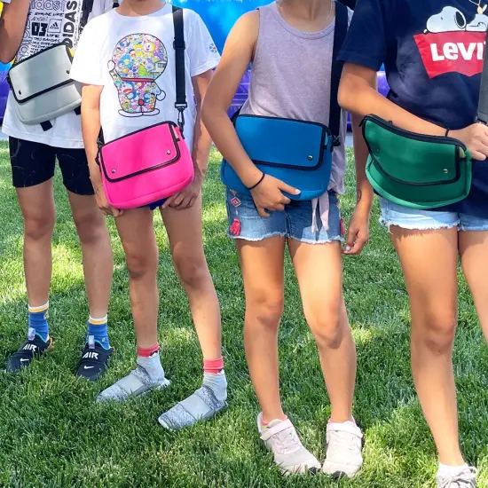 Wrapables Waterproof Bike Bag, Handlebar Cycling Storage Pouch for Tools and Accessories Pink {6}