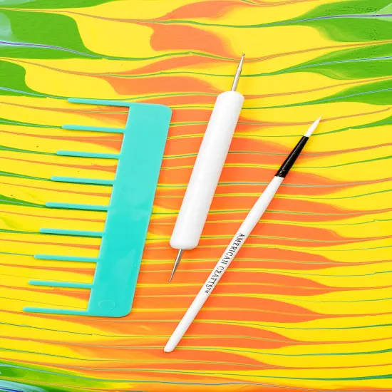 American Crafts Color Pour Tool Kit 13/Pkg {6}