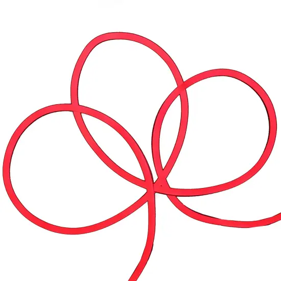 Northlight LED Commercial Grade Flexible Christmas Rope Lights - Red - 18' Red Wire {3}