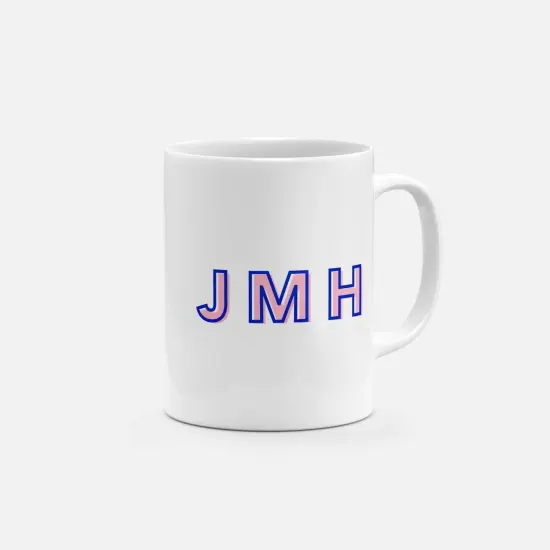Monogram Initials 11oz Mug VI {1}