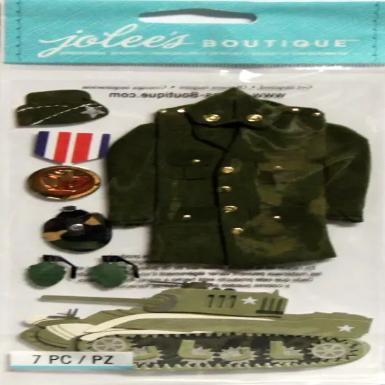 Jolee's Boutique Army Dimensional Stickers {1}