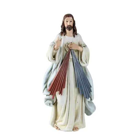 Roman Joseph's Studio Renaissance Divine Mercy Jesus Figurine - 6" White {1}