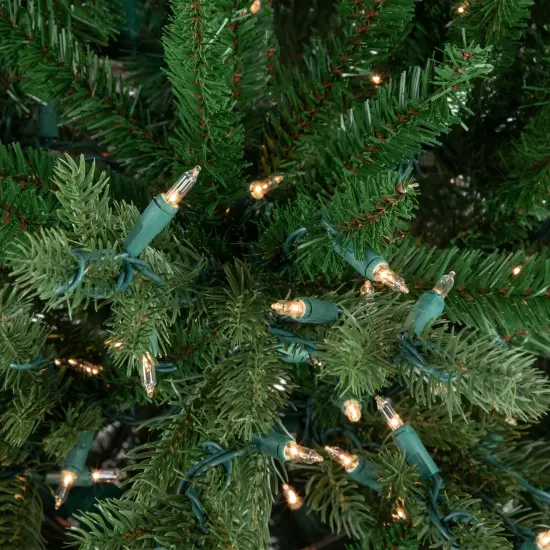 Northlight Real Touch™ Pre-Lit Medium Grande Spruce Artificial Christmas Tree - 6' - Clear Lights Green {4}