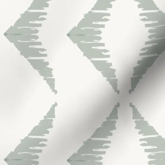 Various Fabrics by the Yard or Fat Quarter Boho Sage Stripe Southwestern Rustic Ikat Diamond Custom Printed Fabric by Spoonflower {7}