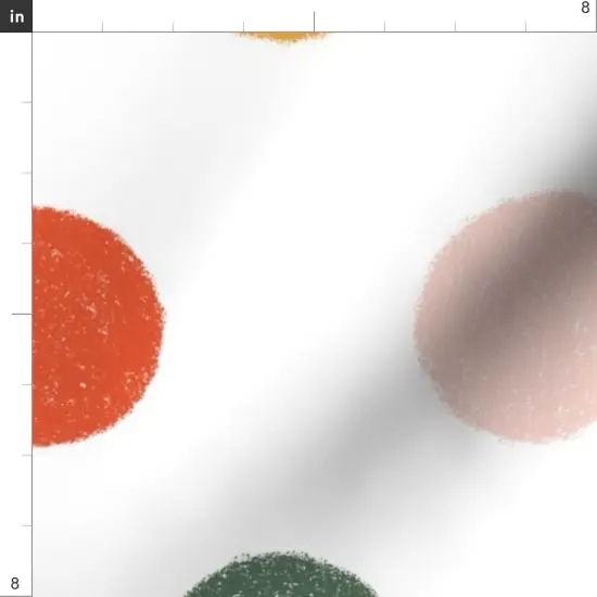 Various Fabrics by the Yard or Fat Quarter Polka Dots Woodland Snails Primary Colors Whimsical Cute Bright Colorful Large Scale Custom Printed Fabric by Spoonflower {4}