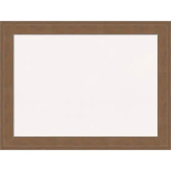 Alta Framed Corkboard, White Cork Medium Brown {1}