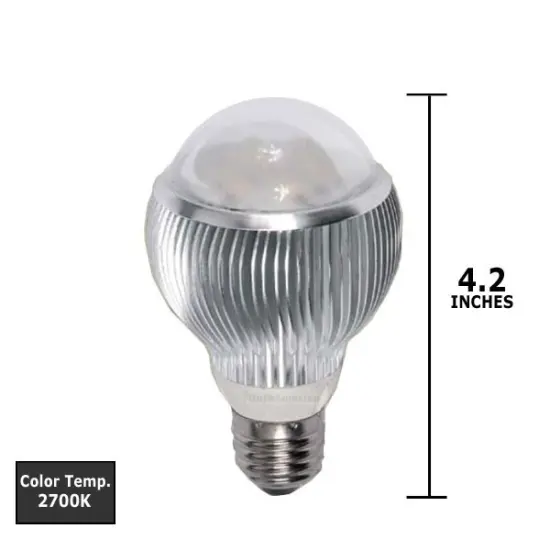 SUNLITE 6W 120v Warm White EDISON CHIP LED Light Bulb {2}