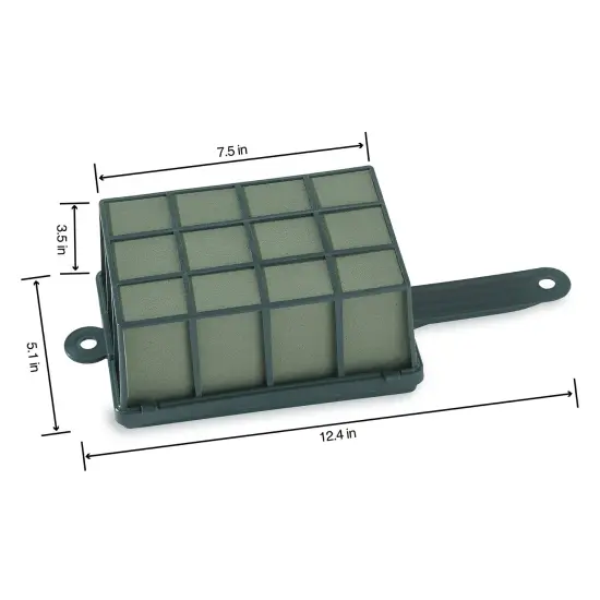 FloraCraft WetFoM Floral Cage Arranger-12.4"X5.1"X3.5" {2}