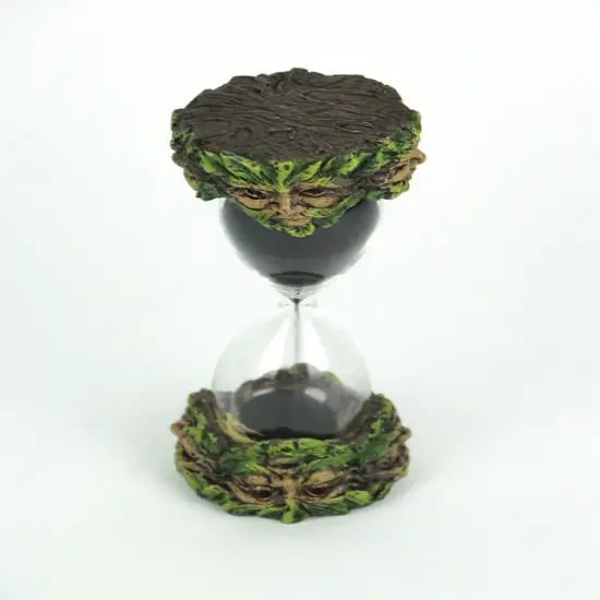 Celtic Green Man Hand Painted Decorative Hourglass Sand Timer {3}