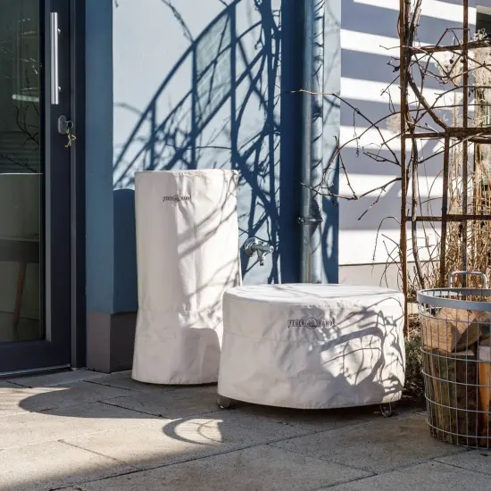 Petromax Feuerhand Weatherproof Storage Cover for Tyropit Fire Bowl, Ripstop Quick and Easy Protection 22.4 inch diameter {5}