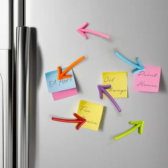 Wrapables Novelty Refrigerator Magnets for Kitchen, Whiteboards, Cabinets, and Lockers (Set of 12) Arrows {5}