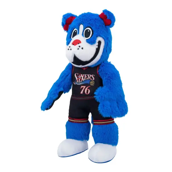 Bleacher Creatures Philadelphia 76ers Franklin Hardwood Classics 10" Mascot Plush Figure (Black Uniform) {3}