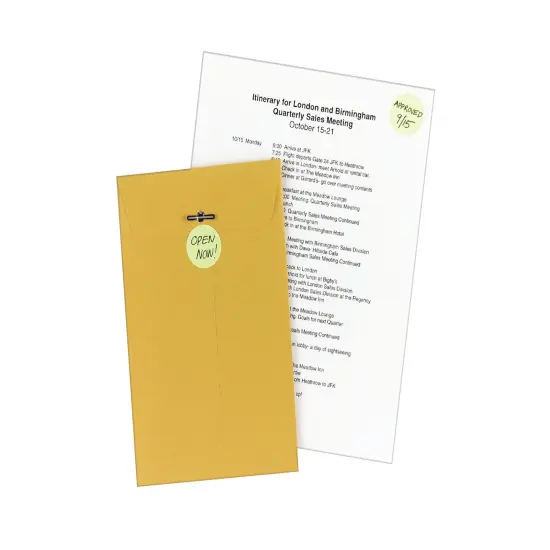 Avery Printable Color-Coding Labels, Removable Adhesive, 1-1/4" Round, Neon Yellow, 400 Labels (5499) {4}