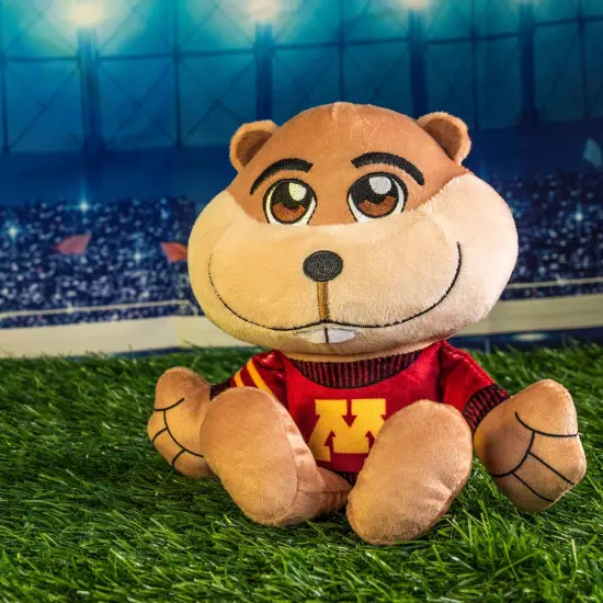 Bleacher Creatures Minnesota Golden Gophers Goldy 8" Mascot Kuricha Sitting Plush {6}