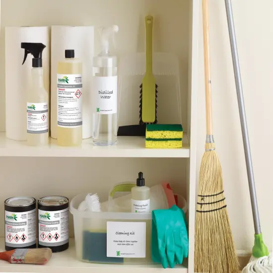 Avery UltraDuty GHS Chemical Labels for Pigment Inkjet Printers, Permanent Adhesive, Waterproof, UV Resistant, 4" x 4",200Labels (60524) {6}