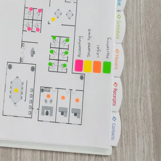 Avery Removable Color-Coding Stickers, 525 Per Pack, 10 Pack Assorted Colors, 5,250 Total (06721) {3}